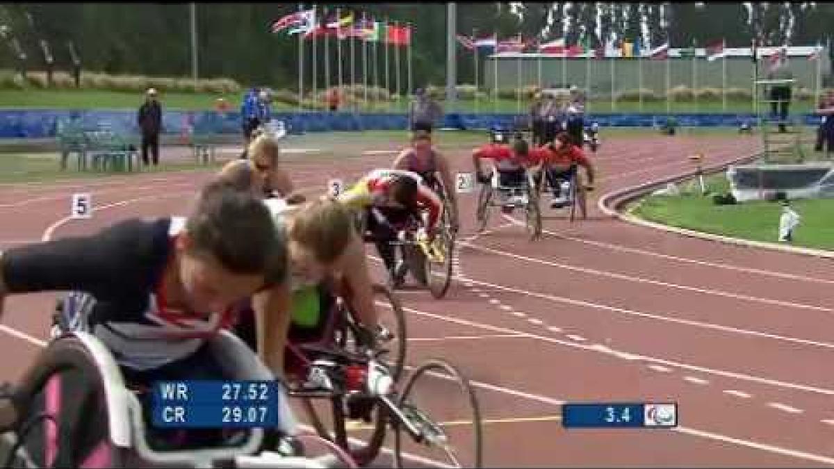 Women's 200m T54 - 2011 IPC Athletics World Championships