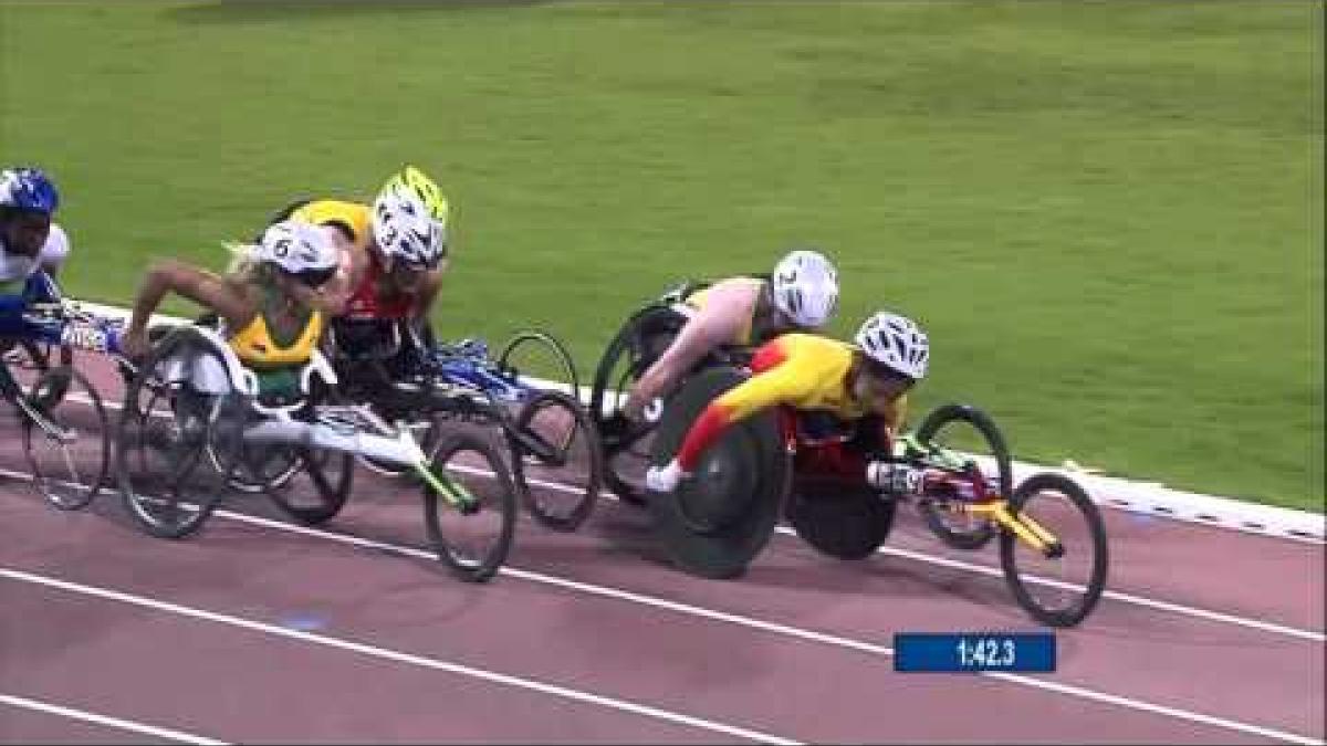 Women's 1,500m T54 | final |  2015 IPC Athletics World Championships Doha