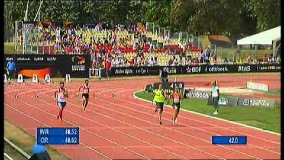 Athletics - Men's 400m T12 semifinal 2 - 2013 IPC Athletics World Championships, Lyon