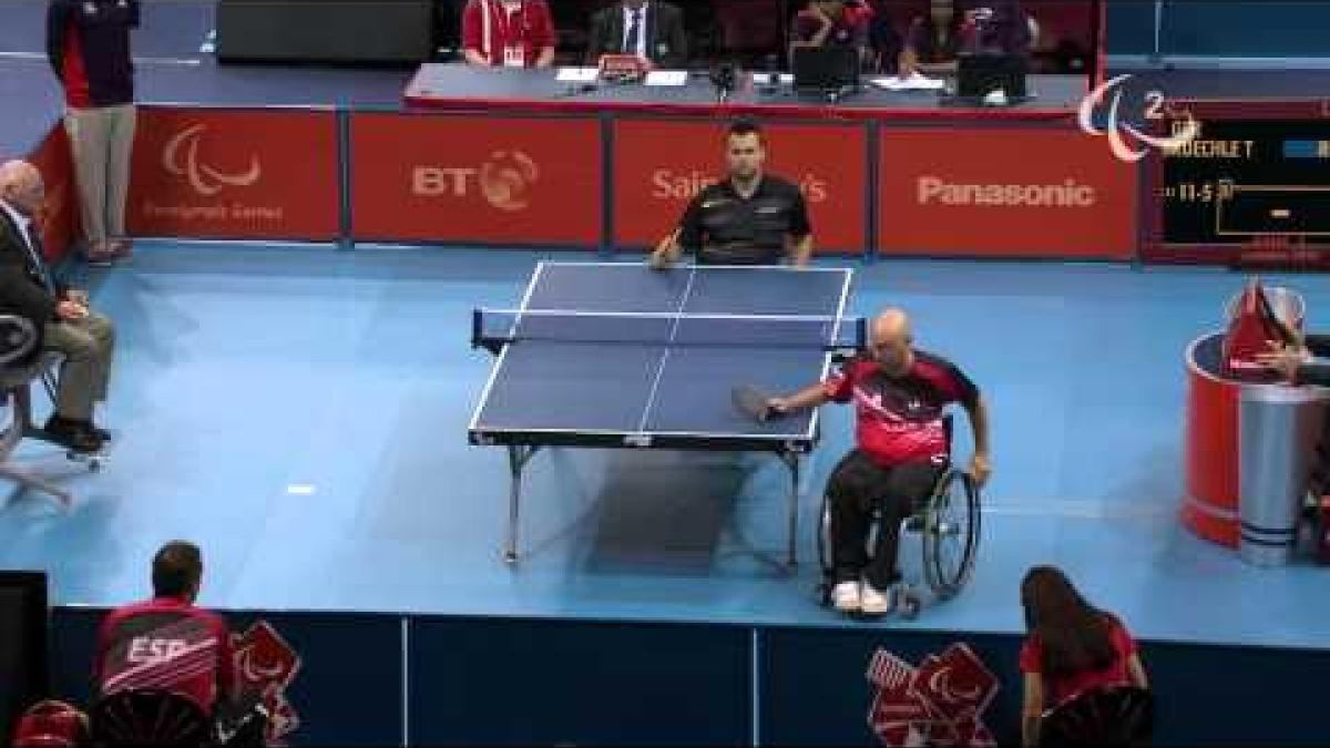 Table Tennis - Men's Singles - Class 3 Group E - Qualification - 2012 London Paralympic Games