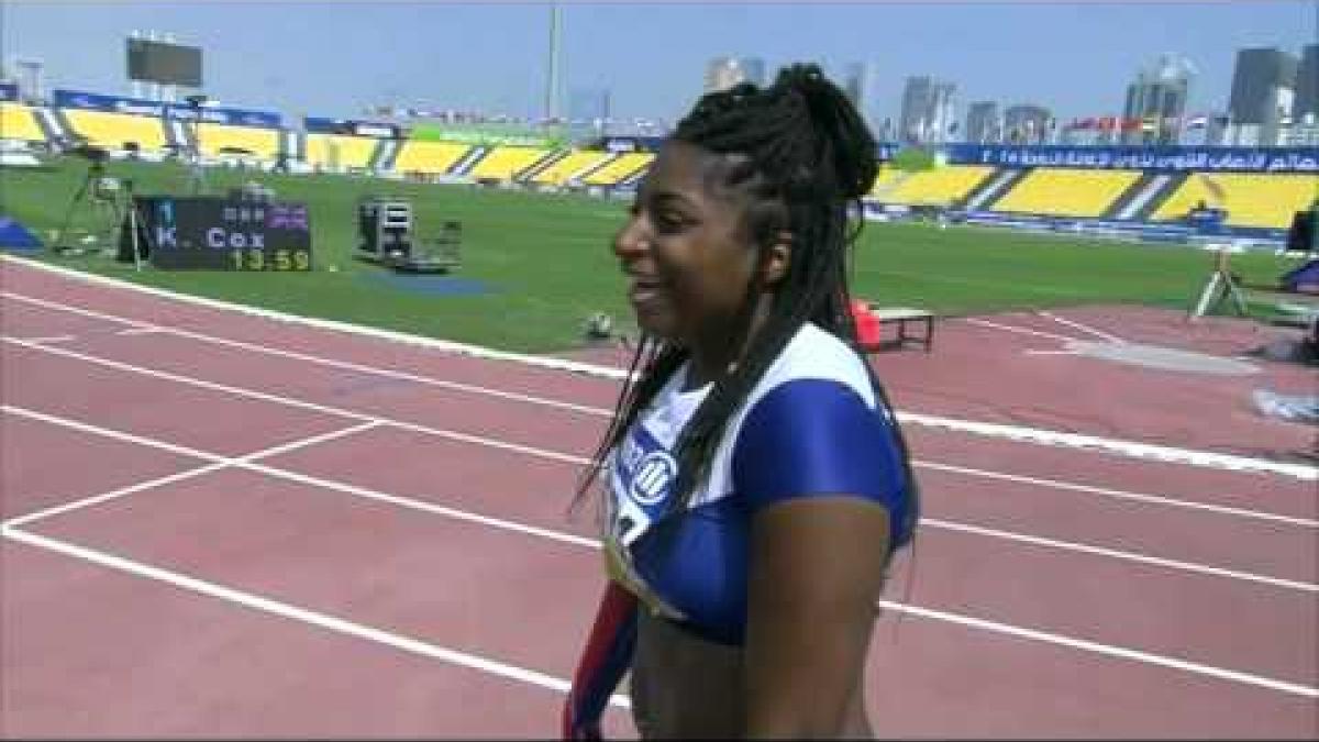 Women's 100m T37 | heat 2 |  2015 IPC Athletics World Championships Doha