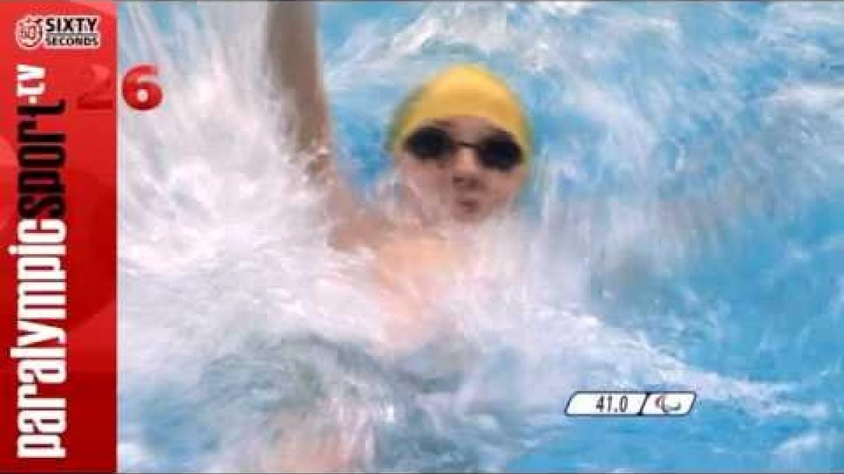 Swimming Men's 100m Backstroke S8 Heat 1 - Beijing 2008 Paralympic Games 