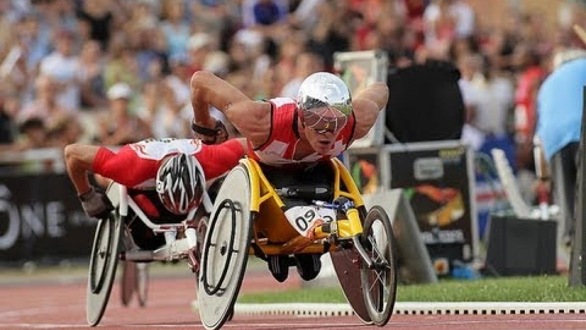 Athletics - men's 5000m T54 final part 1 - 2013 IPC Athletics World Championships, Lyon