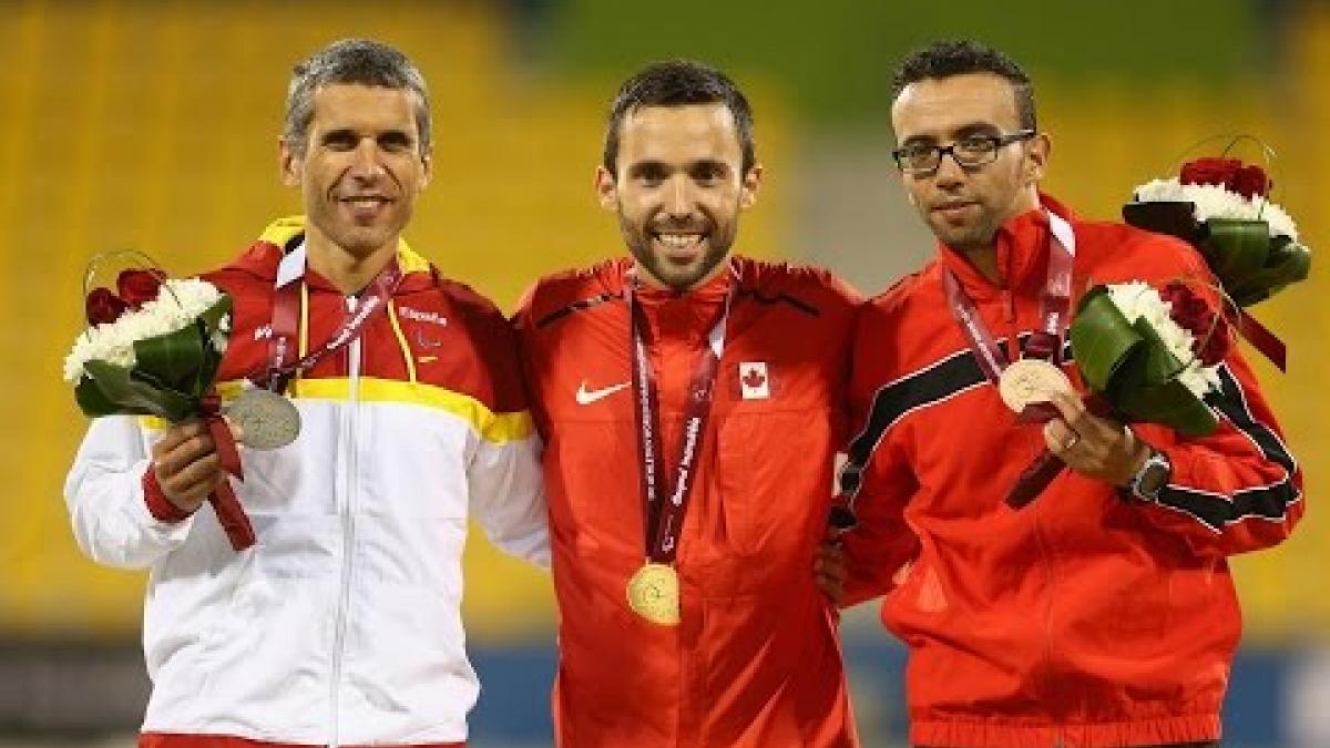 Men's 5,000m T13 | Victory Ceremony |  2015 IPC Athletics World Championships Doha