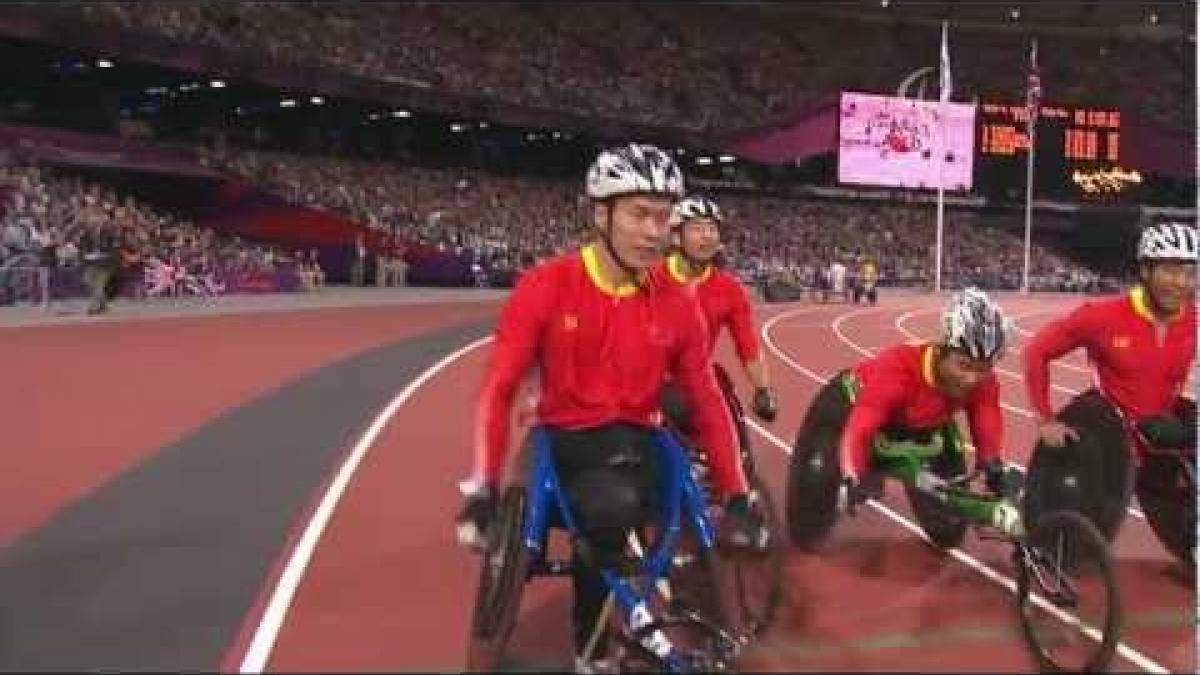 Athletics - Men's 4x400m - T53/T54 Final - London 2012 Paralympic Games