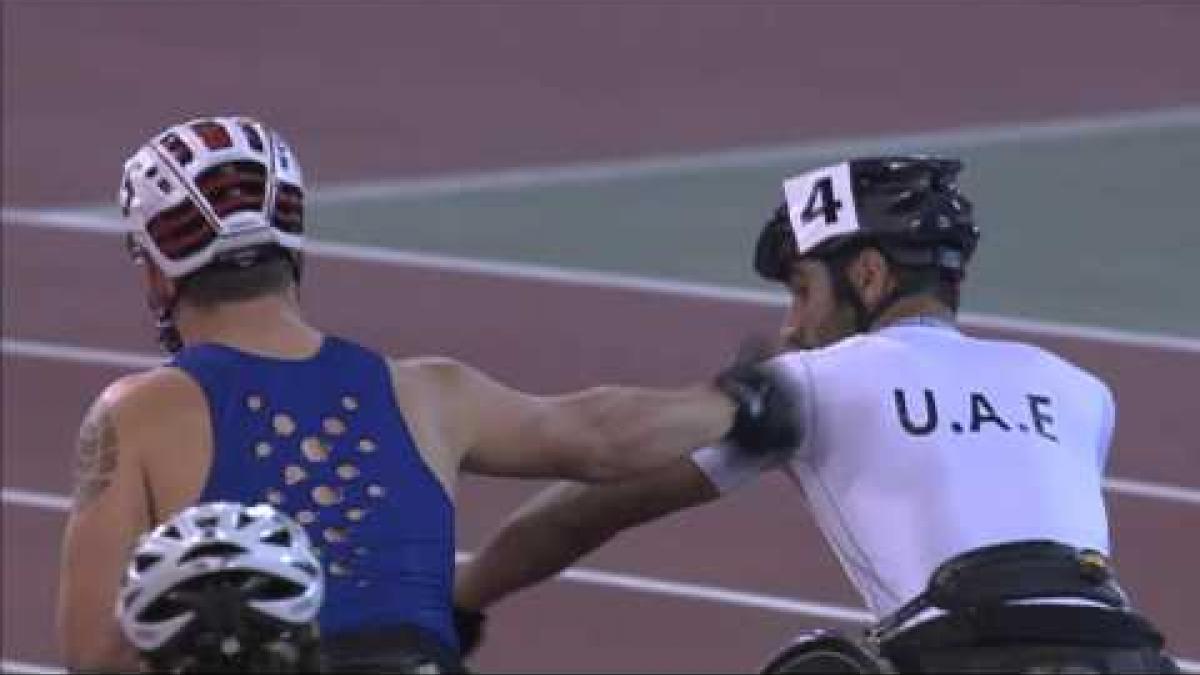 Men's 800m T34 | heat 2 |  2015 IPC Athletics World Championships Doha