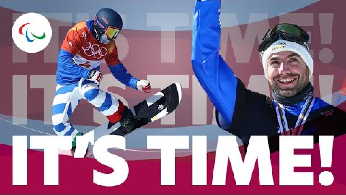 Video celebrating one month to go until the Milano Cortina 2026 Paralympics