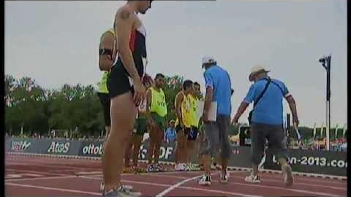 Athletics - Men's 800m - T11 semifinals 2 - 2013 IPC Athletics World Championships, Lyon