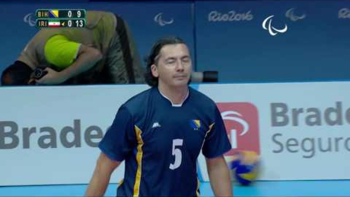 Sitting Volleyball | BIH vs IRI | P2 - Men's Gold Medal | Rio 2016 Paralympic Games