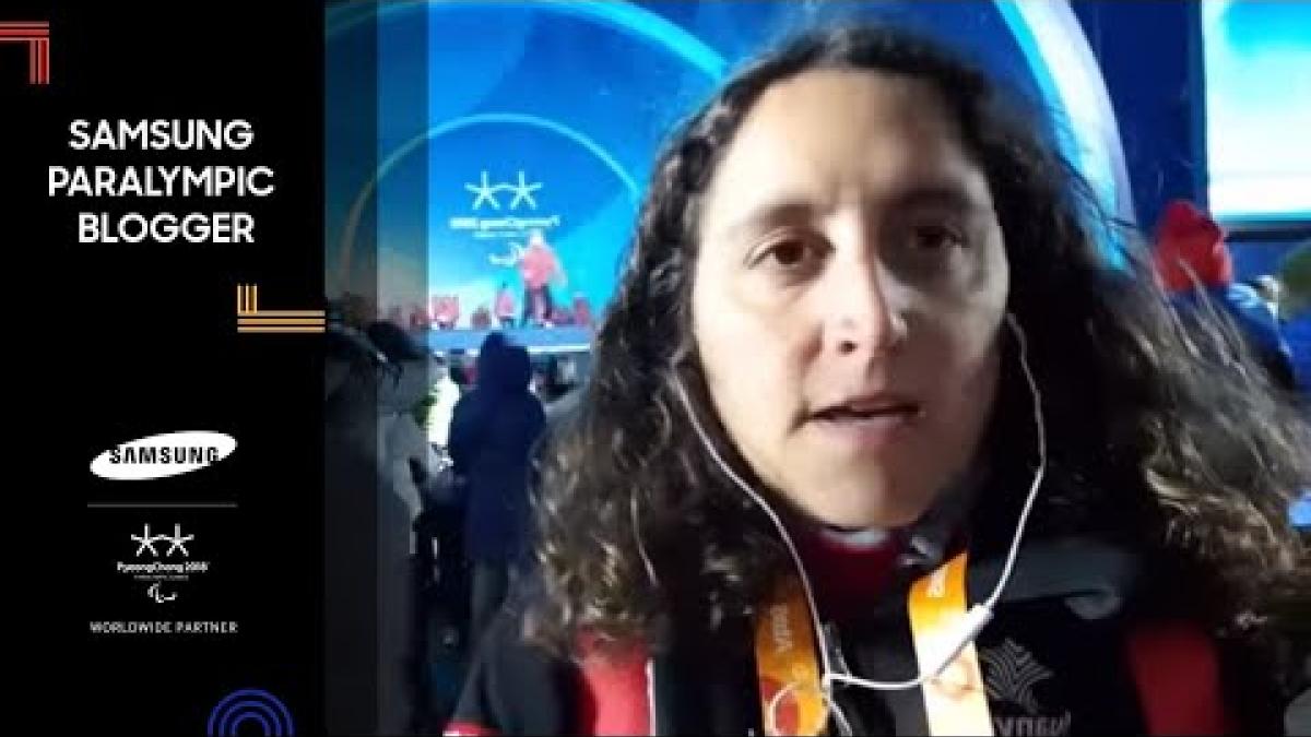 Medalla Astrid Fina | Isabel Dominguez | Samsung Paralympic Blogger