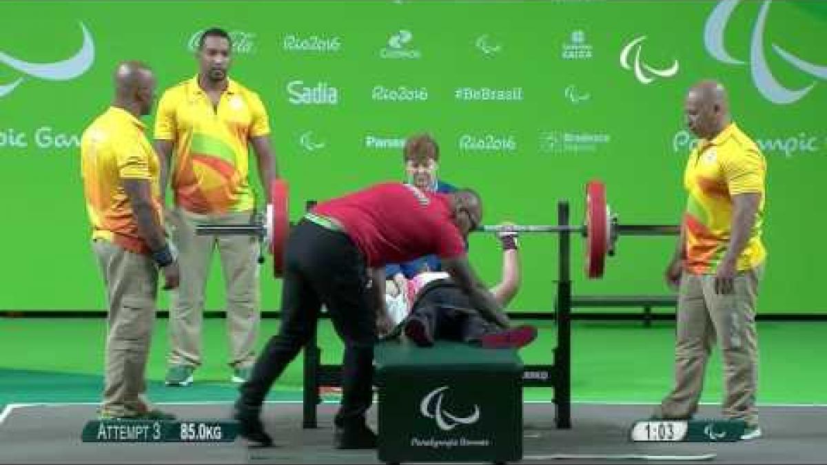 Powerlifting | RODRIQUEZ PADILLA Rosaura  | Women&#039;s - 50 kg | Rio 2016 Paralympic Games