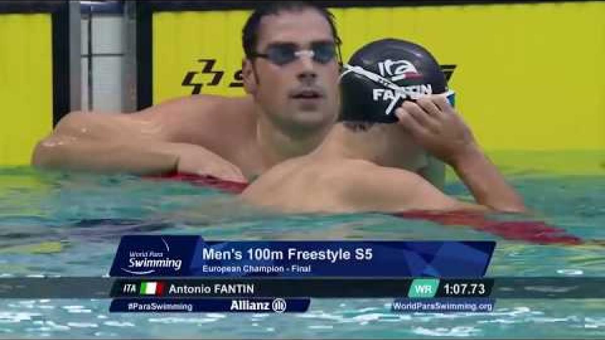 Men's 100m Freestyle S5 | Dublin 2018