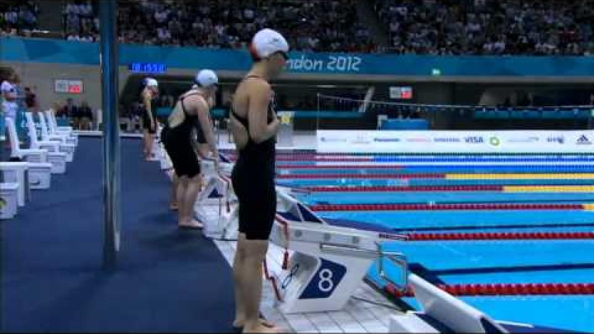 Swimming - Women's 100m Backstroke - S11 Final - London 2012 Paralympic Games