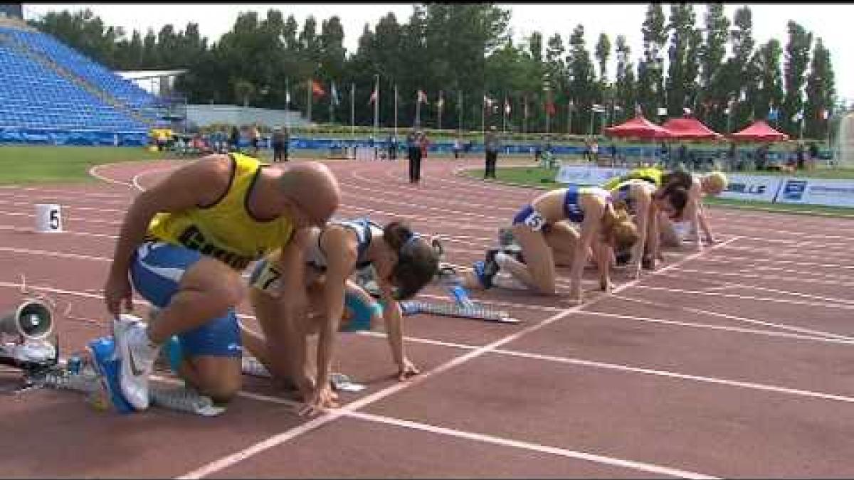 Women's 100m T12 - 2011 IPC Athletics World Championships