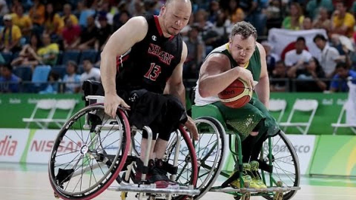Wheelchair Basketball | Australia vs Japan | Men’s preliminaries | Rio 2016 Paralympic Games
