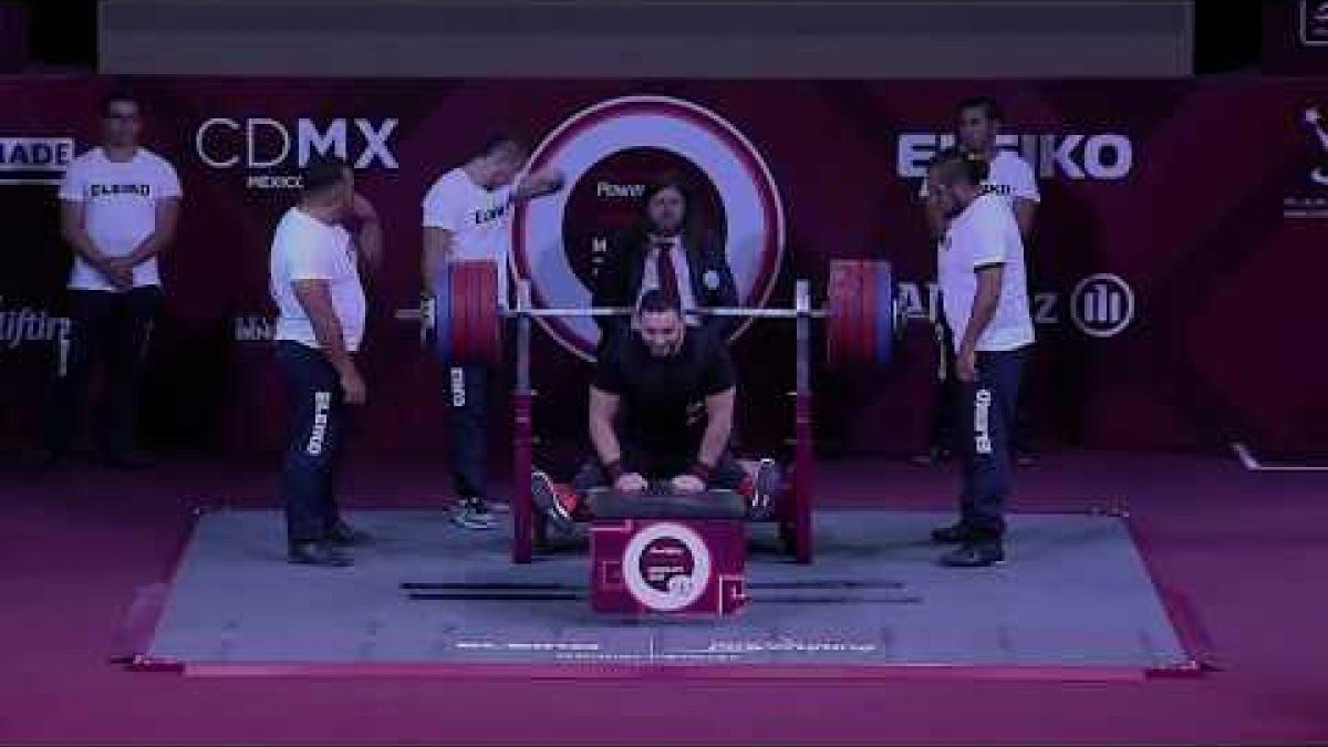 Abdelkareem Khattab | Bronze | Men's Up to 80kg | Mexico City 2017 World Para Powerlifting