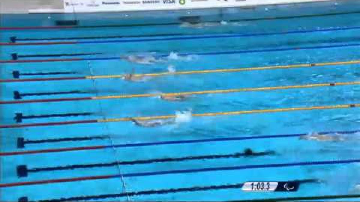 Swimming - Men's 100m Backstroke - S11 Final - London 2012 Paralympic Games