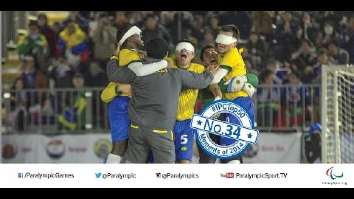 34. Brazil win 2014 IBSA Blind Football World Championships