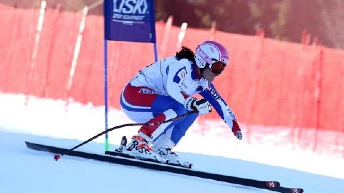 Victory Ceremony - Downhill - 2017 World Para Alpine Skiing Championships