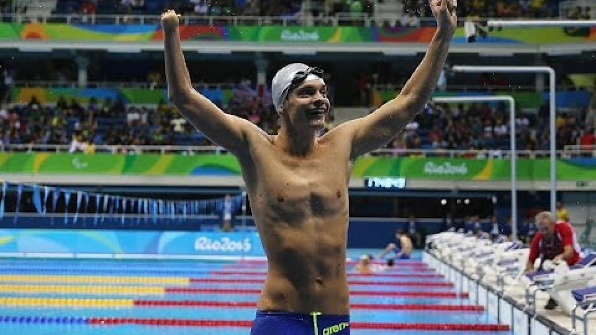 Swimming | Men's 100m freestyle S9 heat 2 | Rio 2016 Paralympic Games