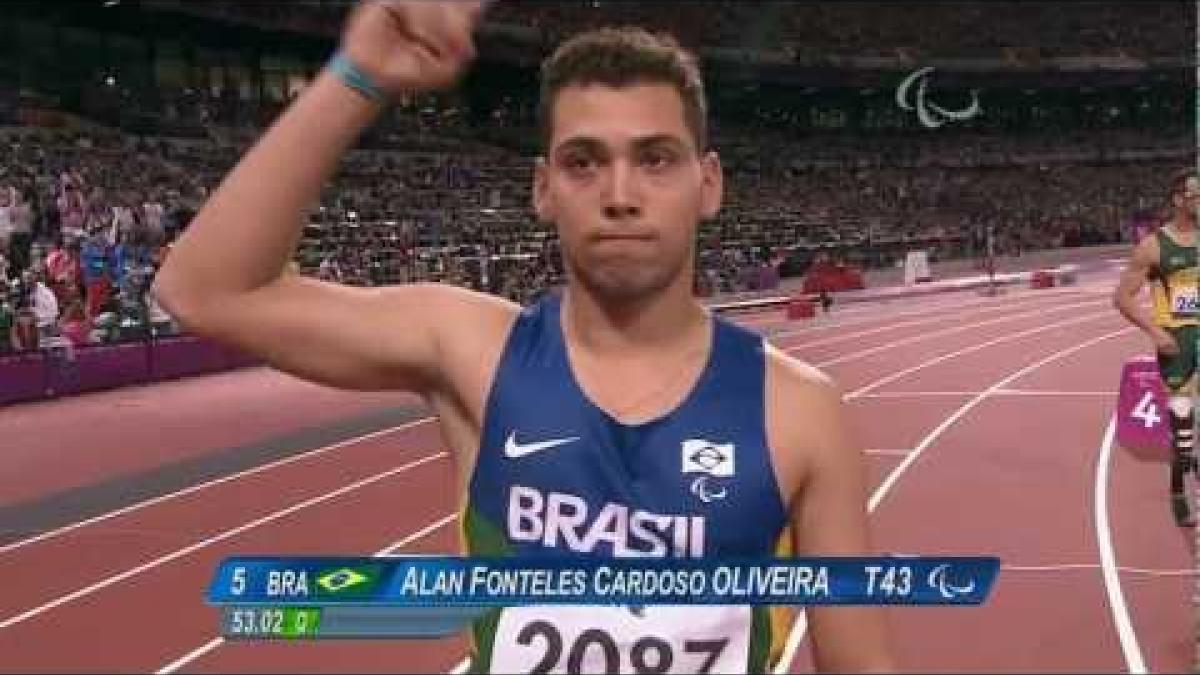 Athletics - Men's 400m - T44 Final - London 2012 Paralympic Games