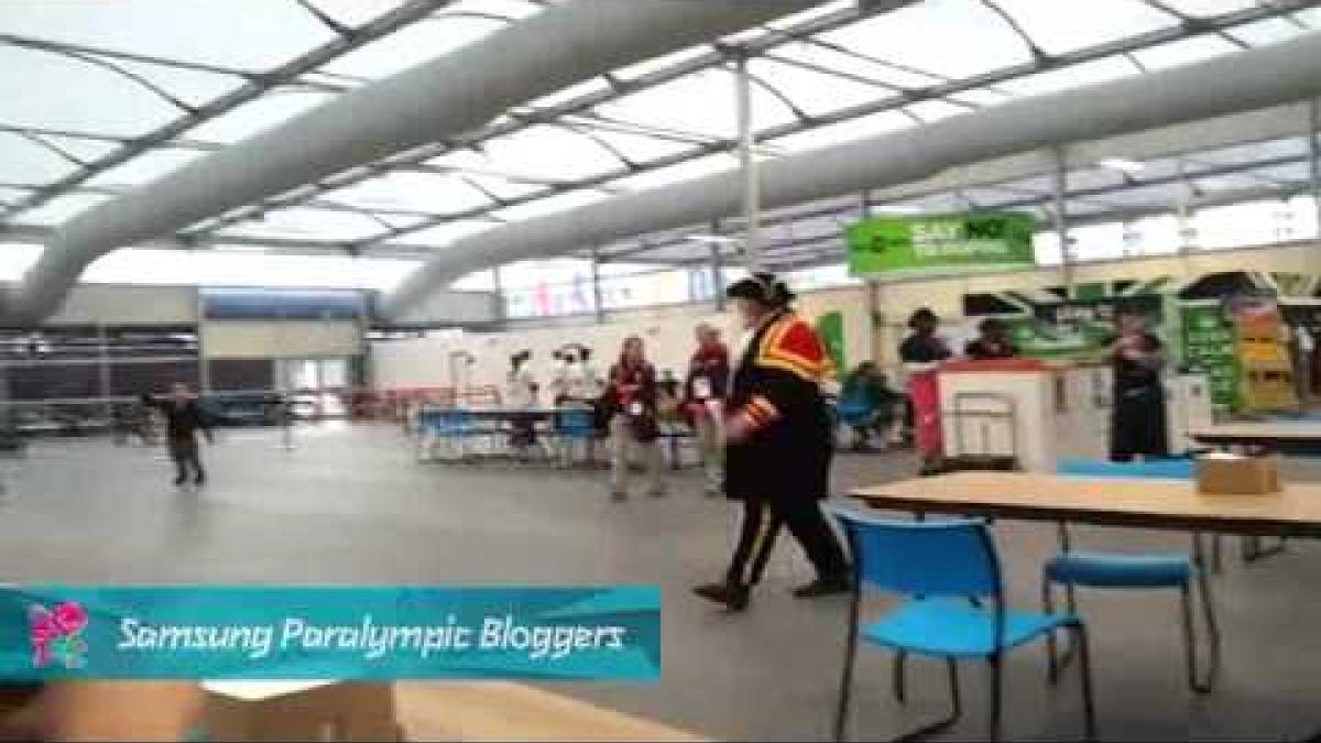 Katie Holloway - British Welcoming in the Caf, Paralympics 2012