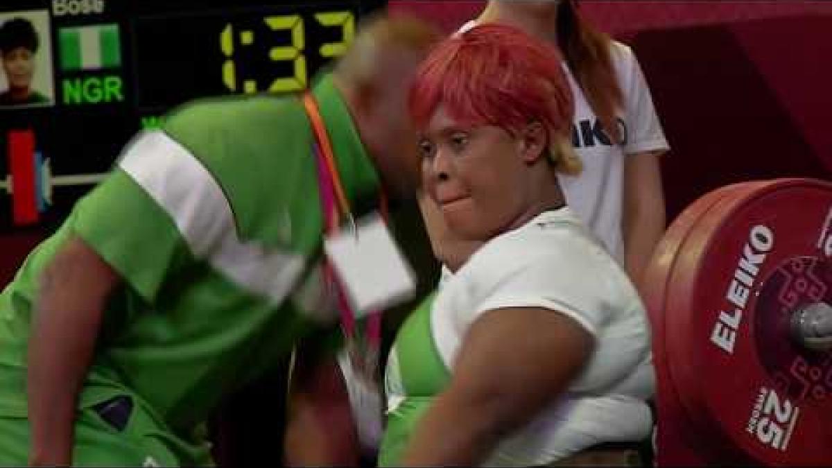 Bose Omolayo | Silver | Women's Up to 79kg | Mexico City 2017 World Para Powerlifting Championships