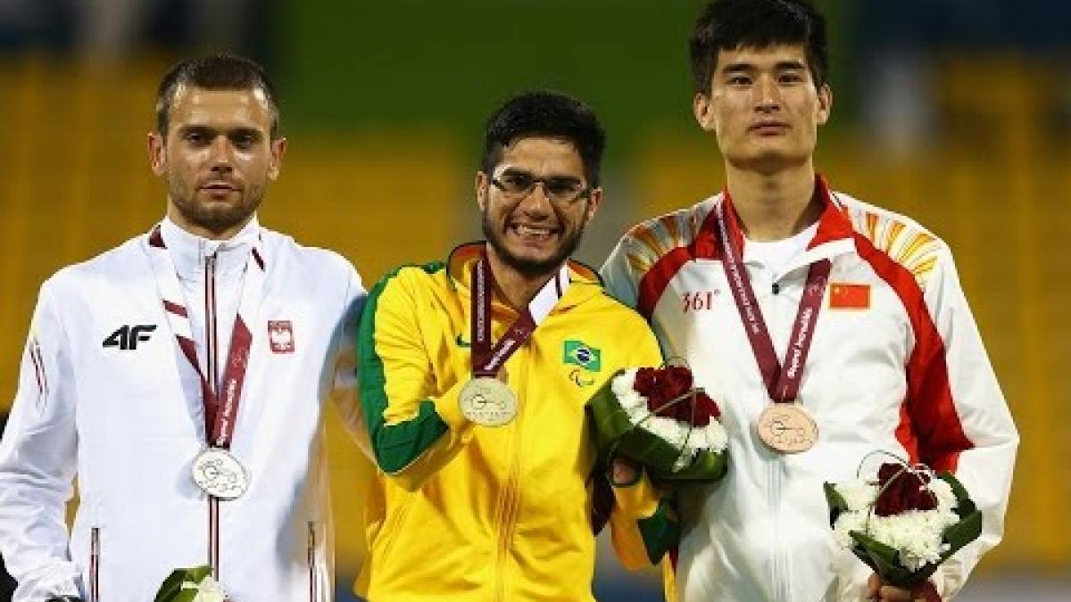 Men's 200m T47 | Victory Ceremony |  2015 IPC Athletics World Championships Doha