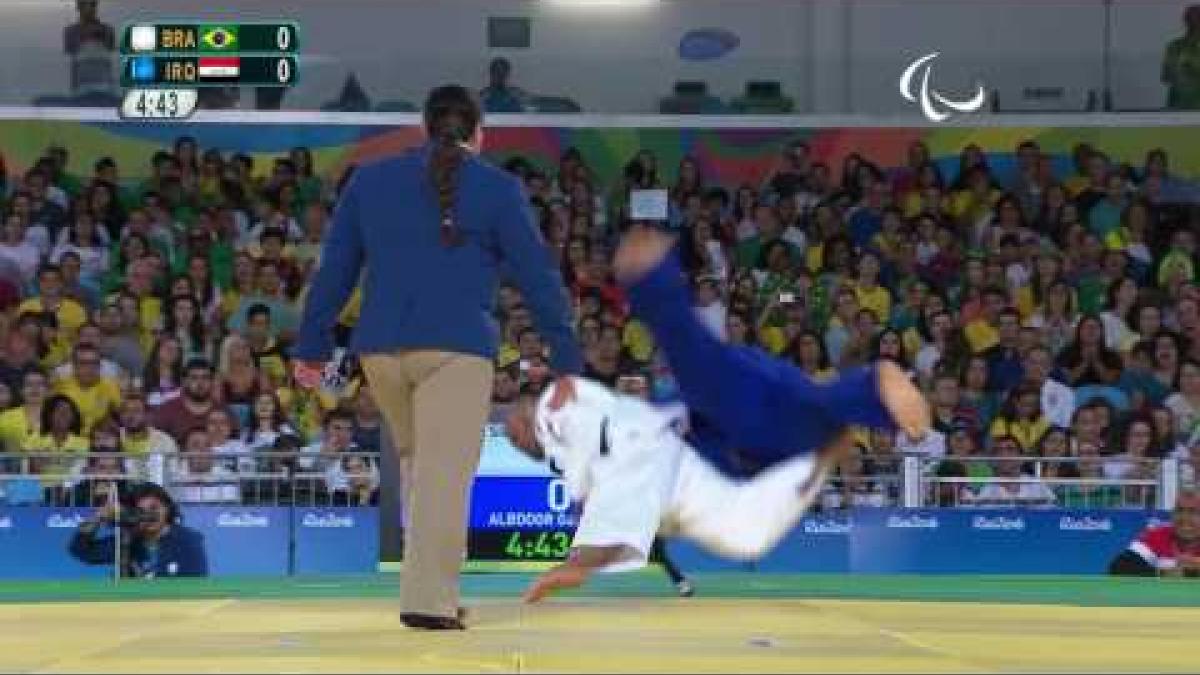 Judo | brazil v Iraq | Men's +100 kg Quarterfinal | Rio 2016 Paralympic Games
