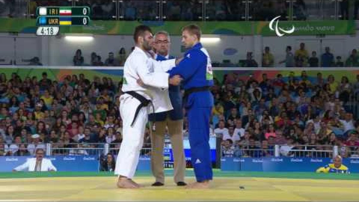 Judo | Iran vs Ukraine | Men's -81kg Bronze Medal Contest B | Rio 2016 Paralympic Games