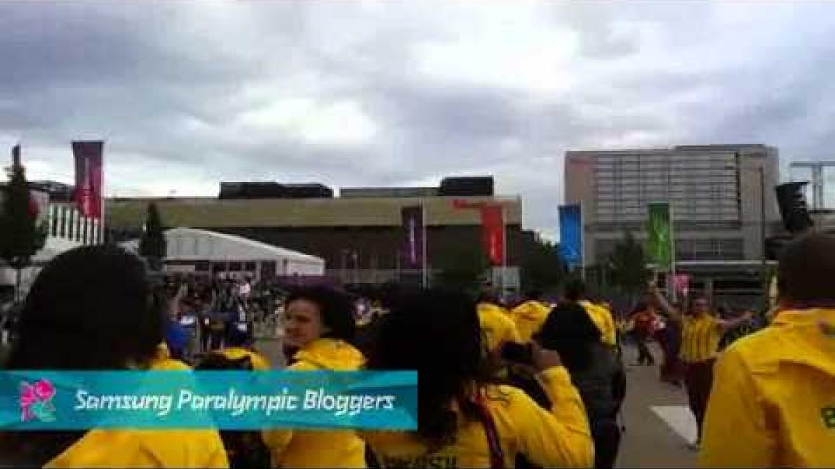 Shirliene Coelho - Welcome Ceremony, Paralympics 2012