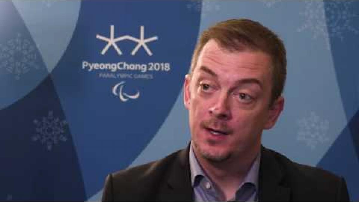 Andrew Parsons interview ahead of PyeongChang 2018