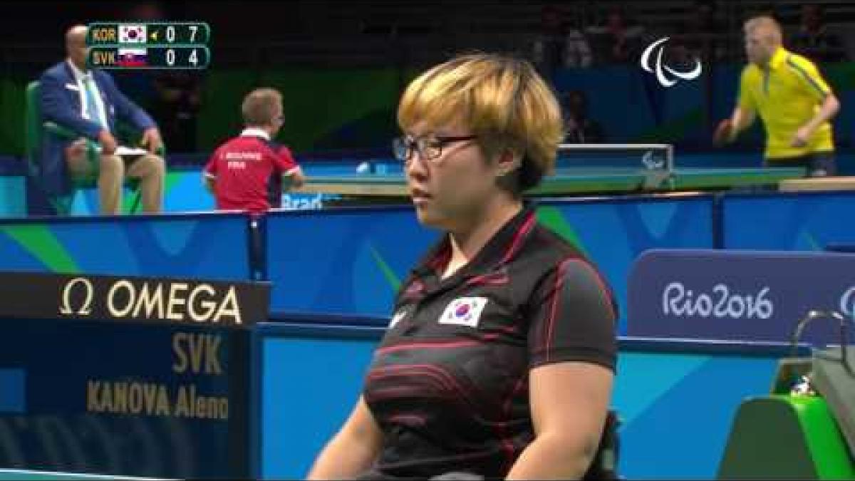 Table Tennis |  Women's Singles - Class 3 Round 1 | Rio 2016 Paralympic Games
