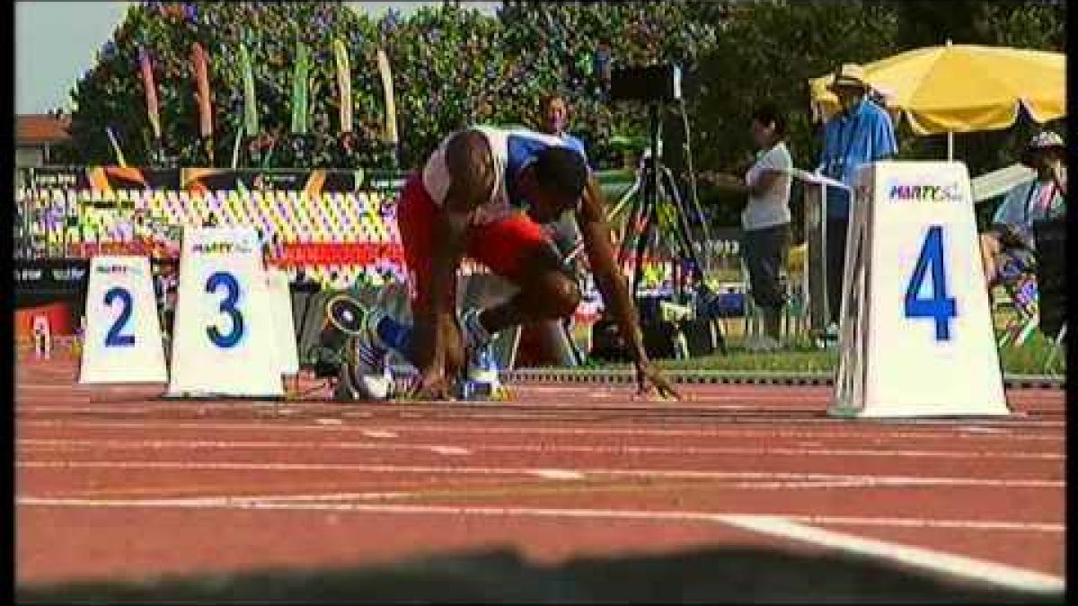 Athletics - men's 400m T13 semifinal 1 - 2013 IPC Athletics World Championships, Lyon