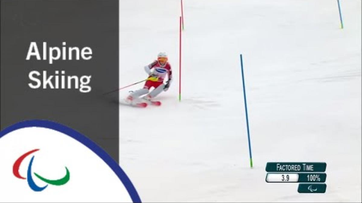 Mollie JEPSEN | Women's Slalom Runs 1&2 |Alpine Skiing | PyeongChang2018 Paralympic Winter Games