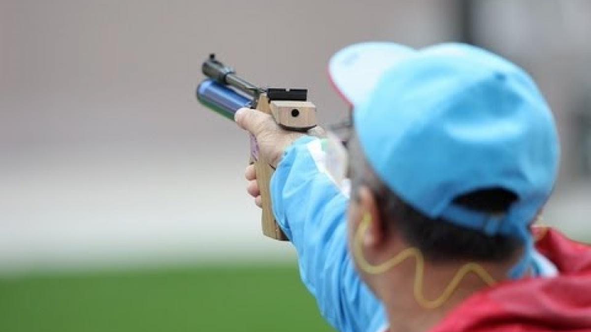 Shooting highlights from London 2012 Paralympic Games
