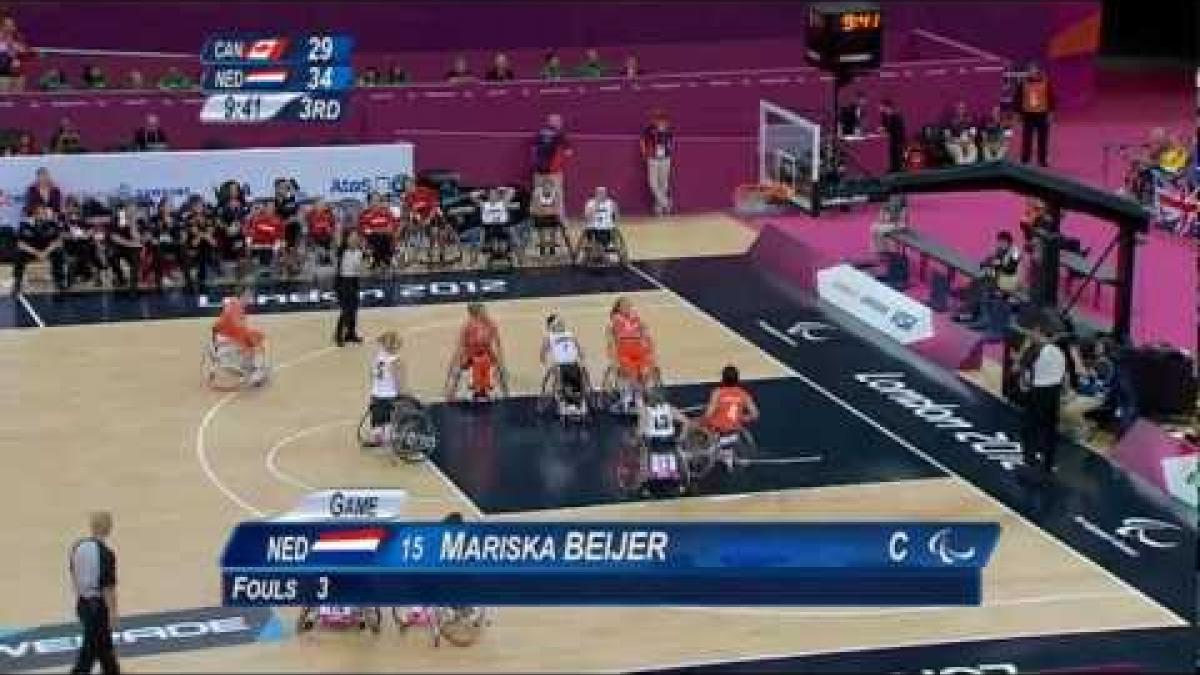 Wheelchair Basketball - CAN versus NED - LIVE - 2012 London Paralympic Games