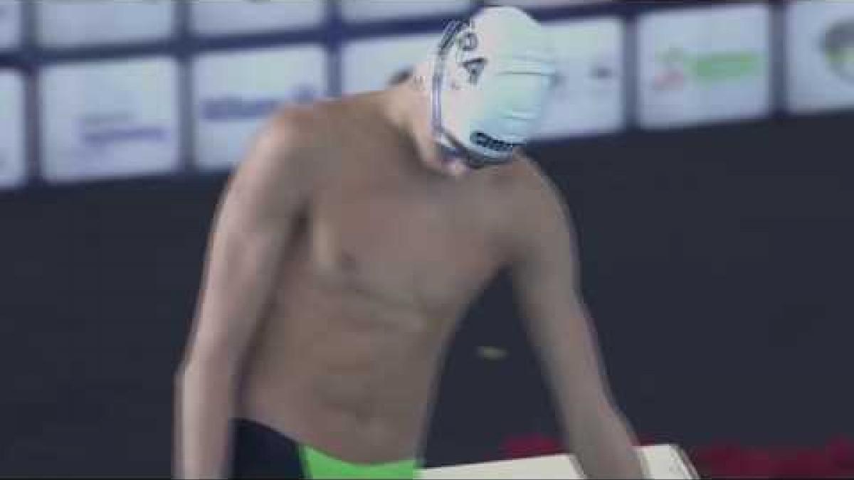 Men's 100 m Backstroke S9 Heat |  Mexico City 2017 World Para Swimming Championships
