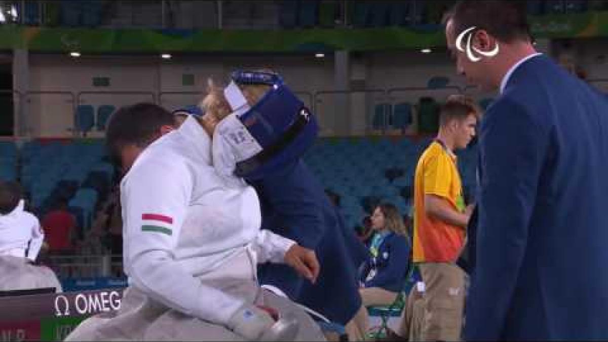 Wheelchair Fencing| KRAJNYAK v BURDON| Women’s Individual Epee A | Rio 2016 Paralympic Games