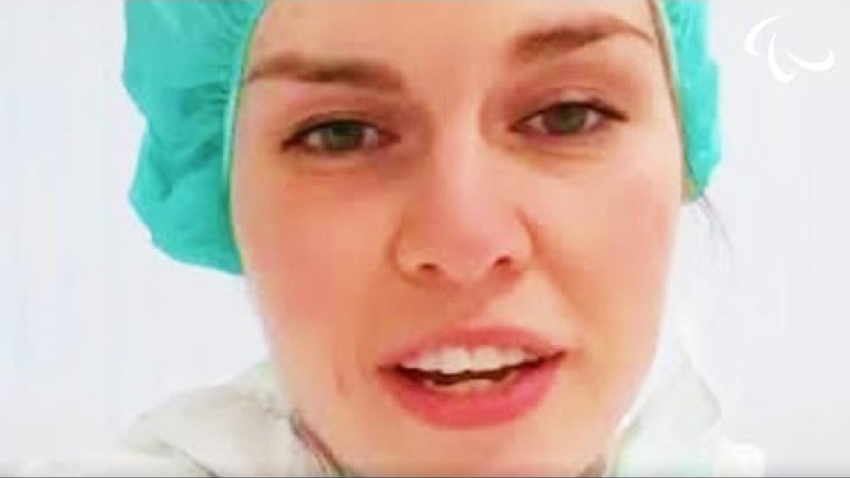Doctor and athlete: Lena Schroeder saving lives | Para ice hockey | Paralympic Games