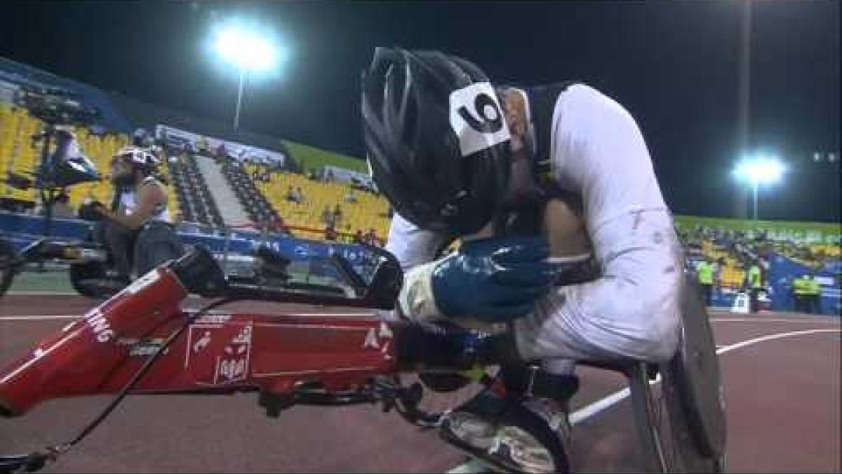 Men's 400m T51 | heat 2 |  2015 IPC Athletics World Championships Doha