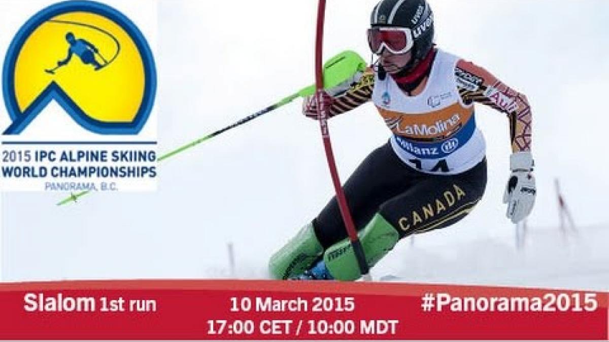 Slalom 1st run | 2015 IPC Alpine Skiing World Championships, Panorama