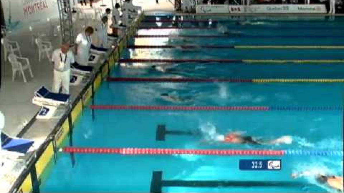 Swimming - women's 50m freestyle S7 - 2013 IPC Swimming World Championships Montreal