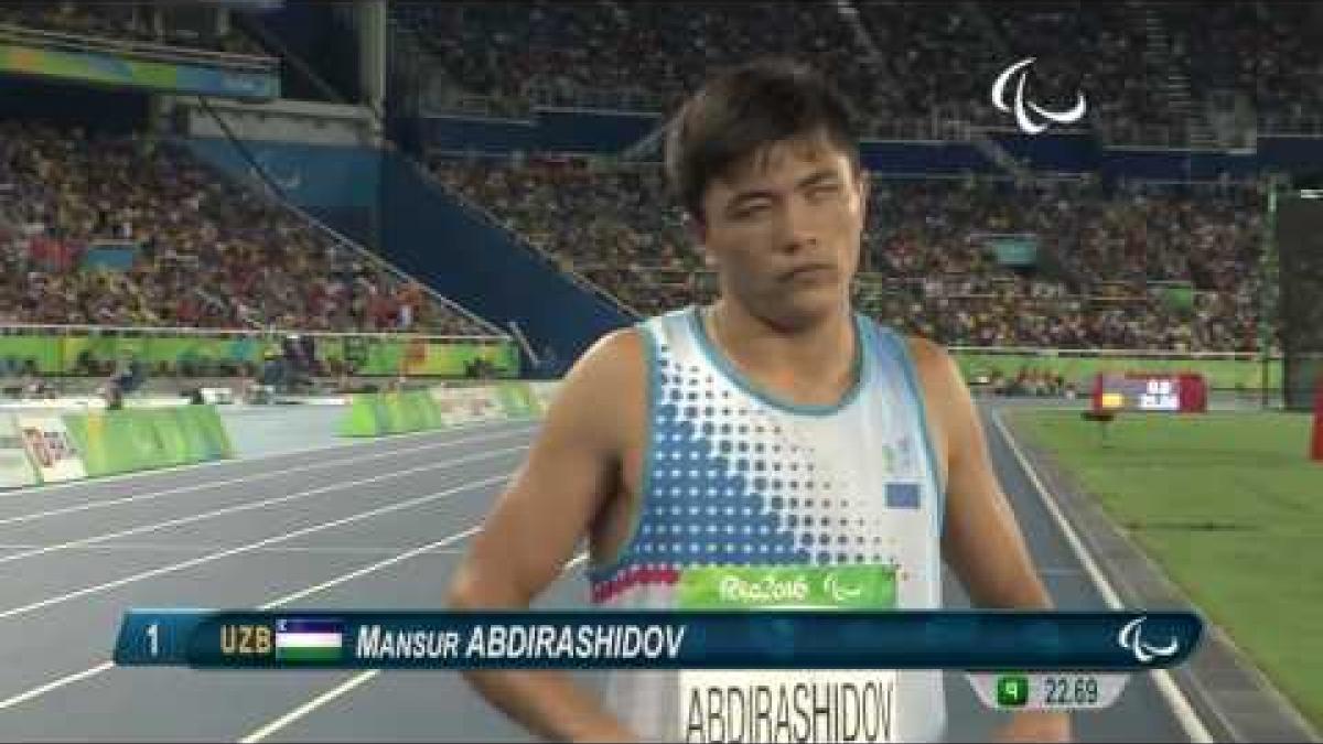 Athletics | Men's 200m - T12 Final  | Rio 2016 Paralympic Games