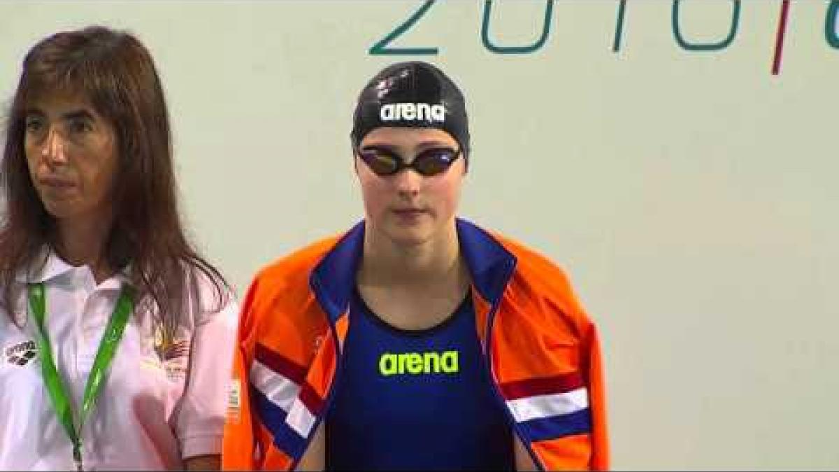 Women's 100m Breaststroke SB9 |Final | 2016 IPC Swimming European Open Championships Funchal