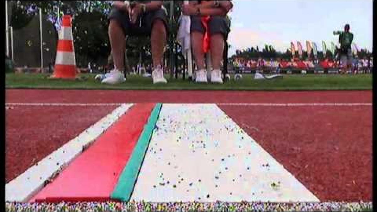 Athletics - Lenine Cunha - men's long jump T20 final - 2013 IPC Athletics World C...