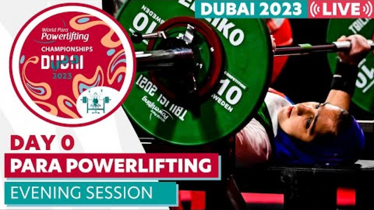 Dubai 2023 Rookie & Next Gen World Championships | Evening Session
