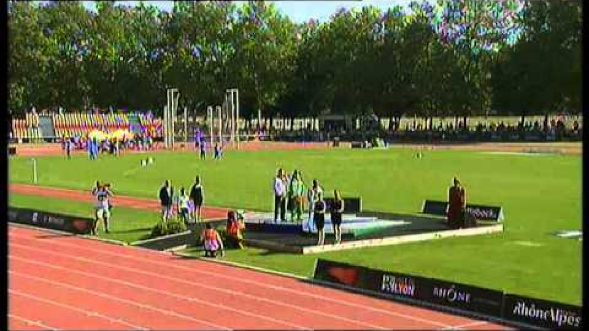 Athletics -  men's 100m T42 Medal Ceremony  - 2013 IPC Athletics World Championships, Lyon