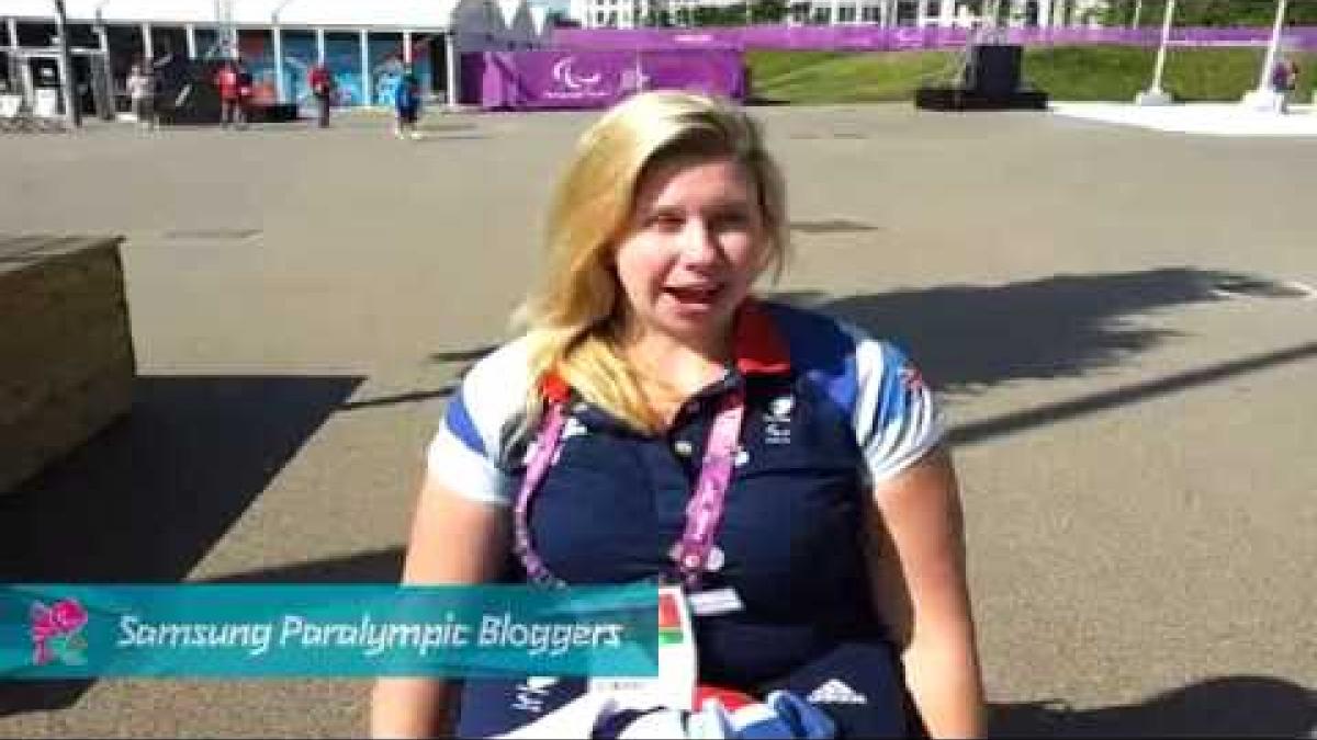 Samsung Blogger - Louise Hunt, Paralympics 2012