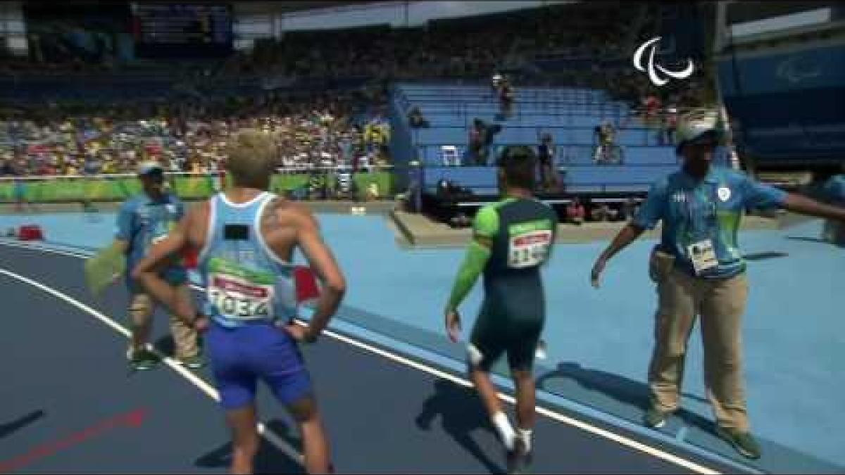 Athletics | Men's 200m - T35  Round 1 Heat 2 | Rio 2016 Paralympic Games